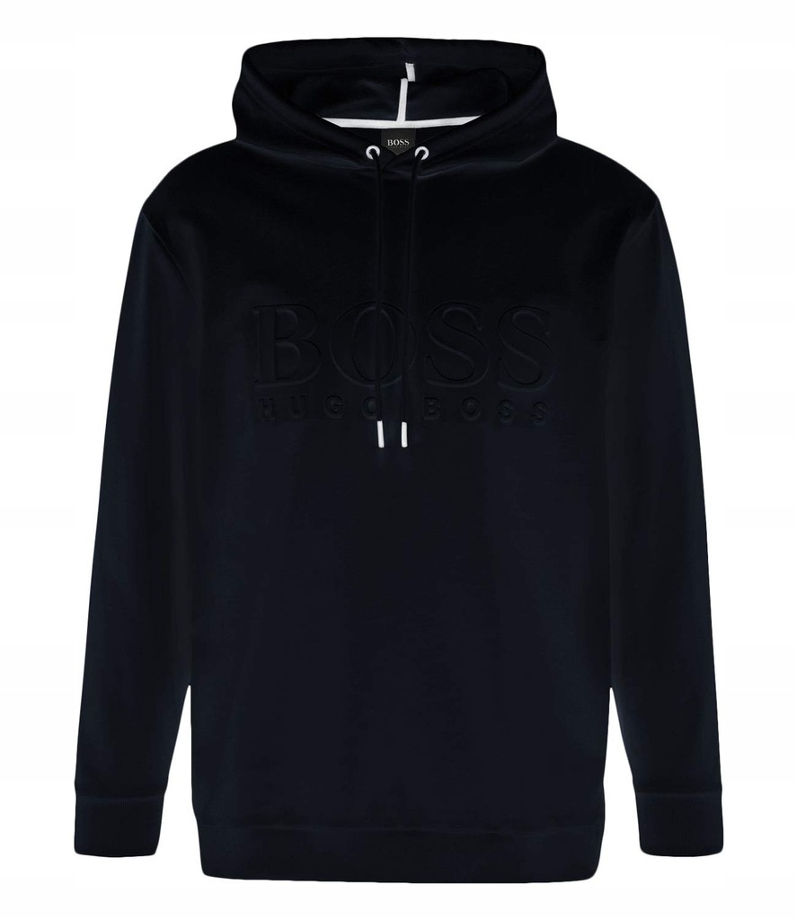 BOSS MĘSKA BLUZA Z LOGO Z KAPTUREM__XXL