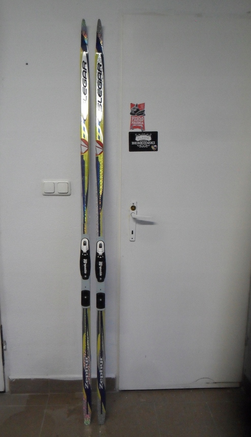 Narty biegowe SLEGAR 204 cm Klasyk z łuską