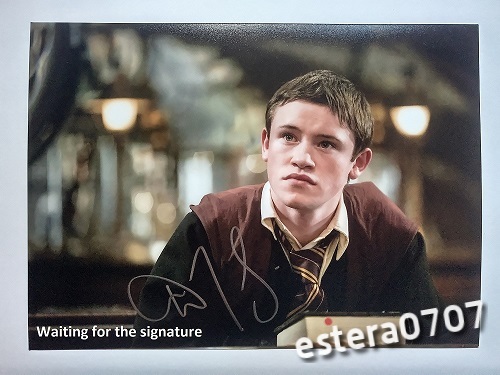Oryginalny autograf Devon Murray Harry Potter!