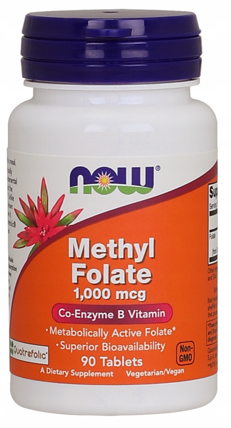 Nowfoods Methyl Folate 1000 mcg 90kaps