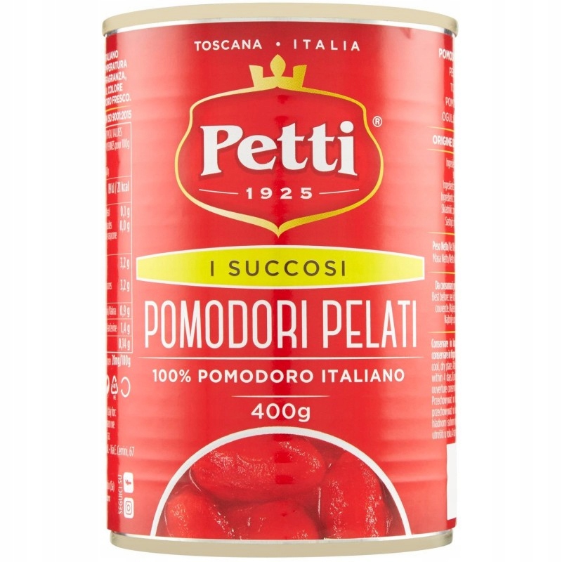 Pomodori Pelati 400g Pomidory całe