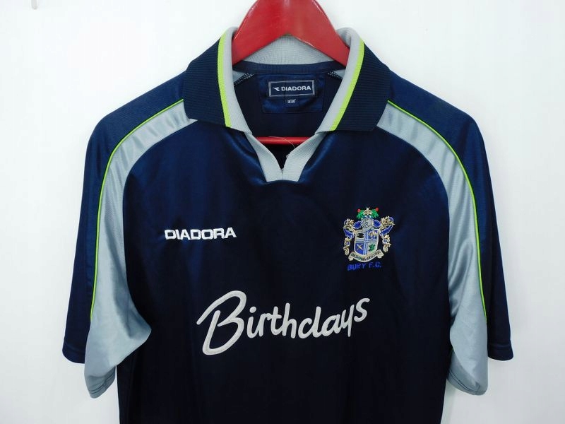 Diadora Bury FC koszulka klubowa M vintage