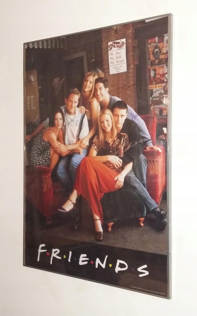 Plakat Friends/Przyjaciele, 70x100cm, sygnowany