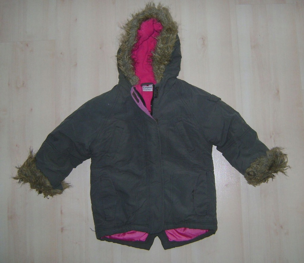 LADYBIRD ocieplana kurtka PARKA rozmiar 98