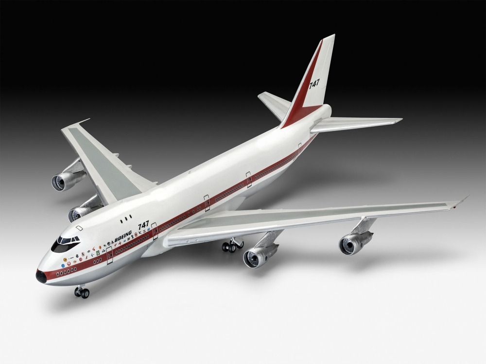 Купить Комплект модели самолета Revell BOEING 747, краска: отзывы, фото, характеристики в интерне-магазине Aredi.ru