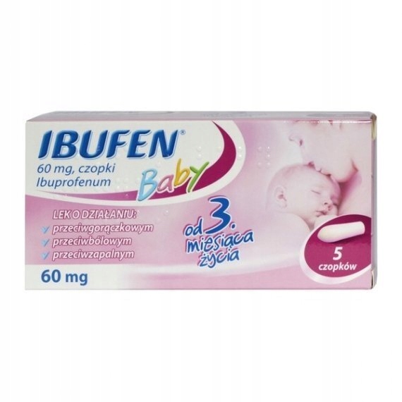 Baby ibuprofen 8883701 czopki 5szt