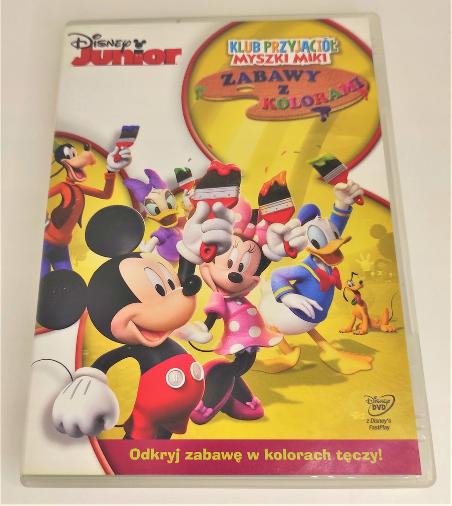 Klub Przyjaciół Myszki Miki Zabawy z kolorami DVD