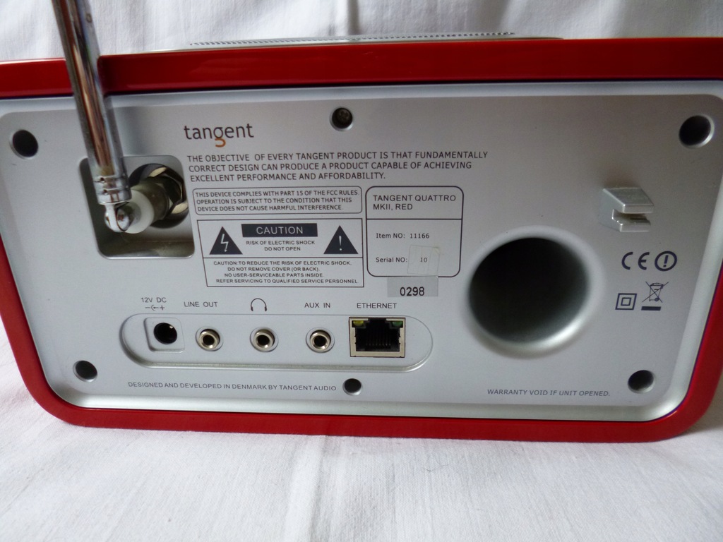 tangent quattro ホワイトインターネット ラジオ Tangent Quattro Internet/WiFi Radio - Wit | bol