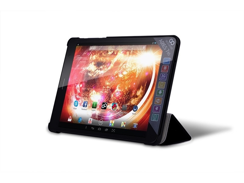 Tablet Go Clever Aries 7'85 cali 1GB RAM 8GB etui