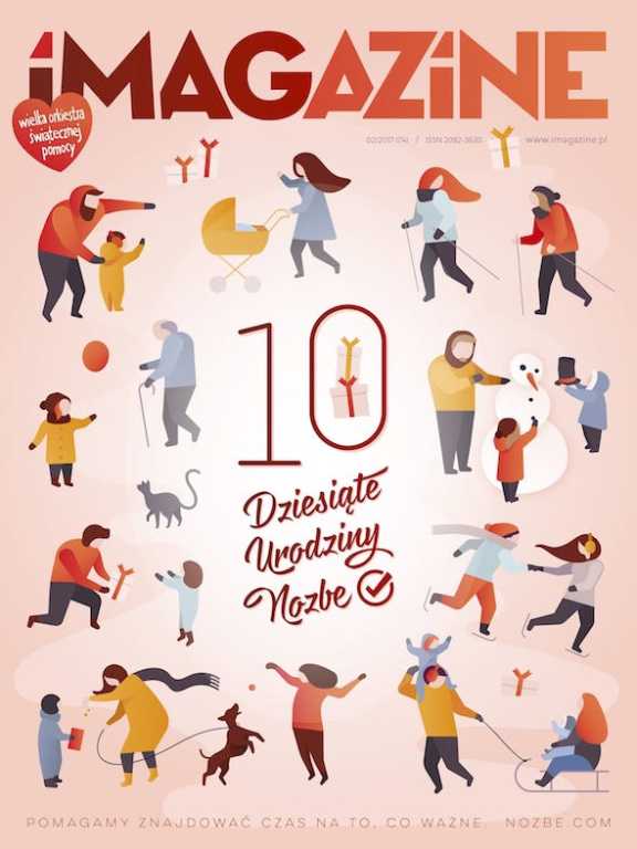 Okładka iMagazine dla WOŚP! - edycja 2018