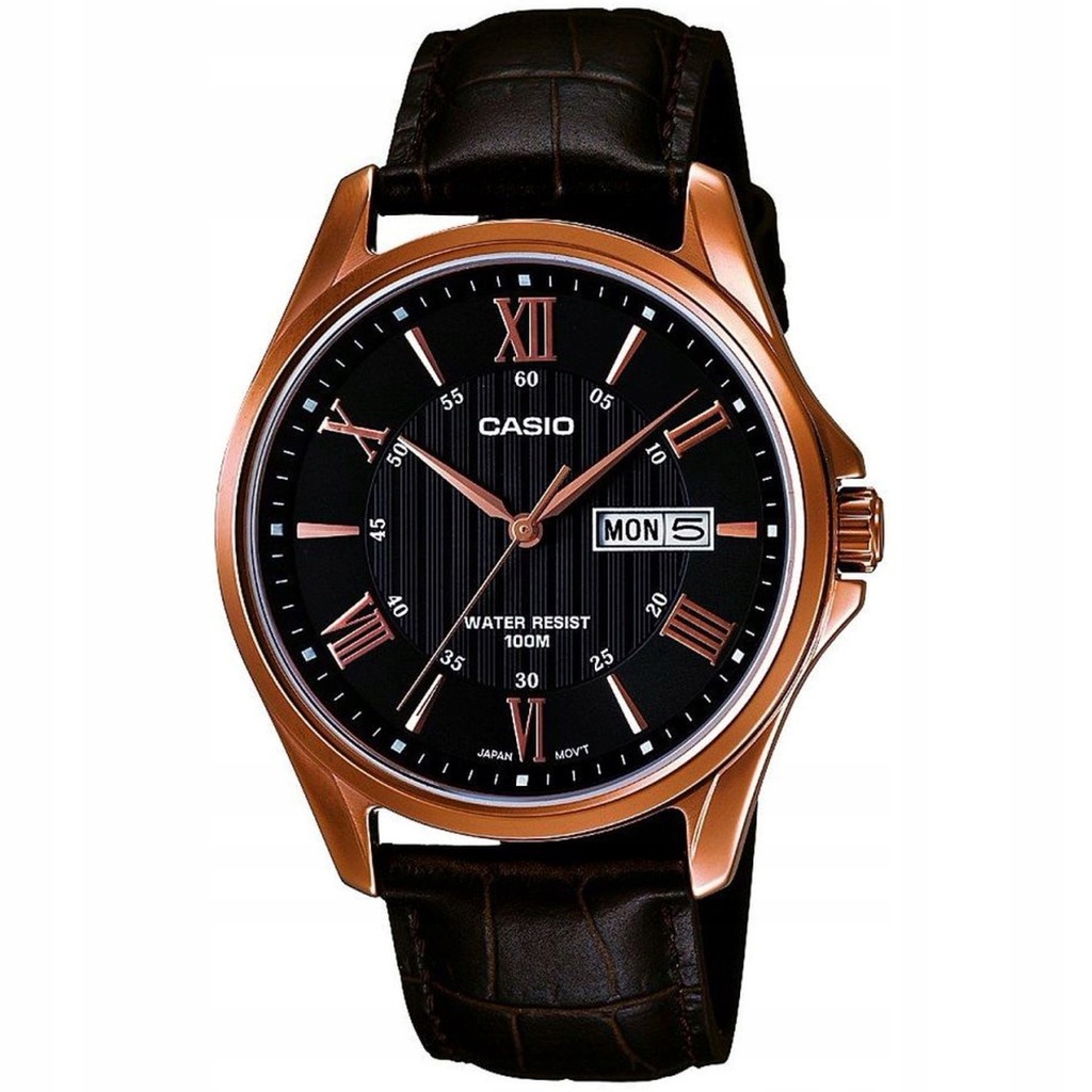 Klasyczny zegarek męski Casio MTP1384L Grawer