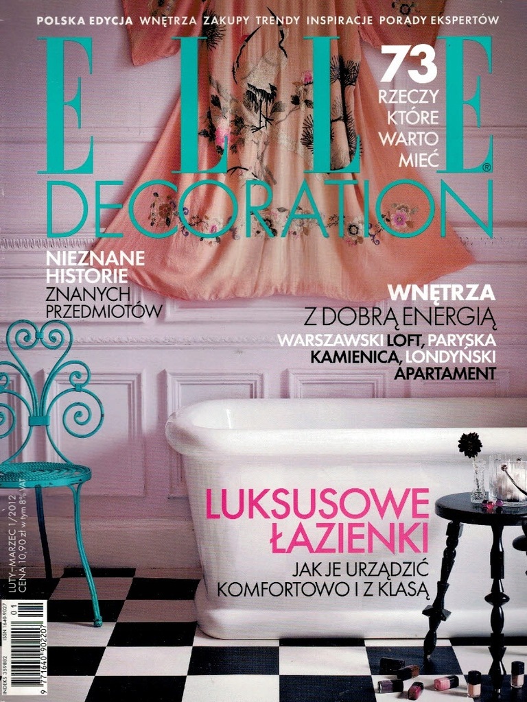 1/2012 Elle Decoration