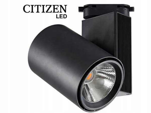 Track light LED Brently 3 fazy 30W 3000K czarny