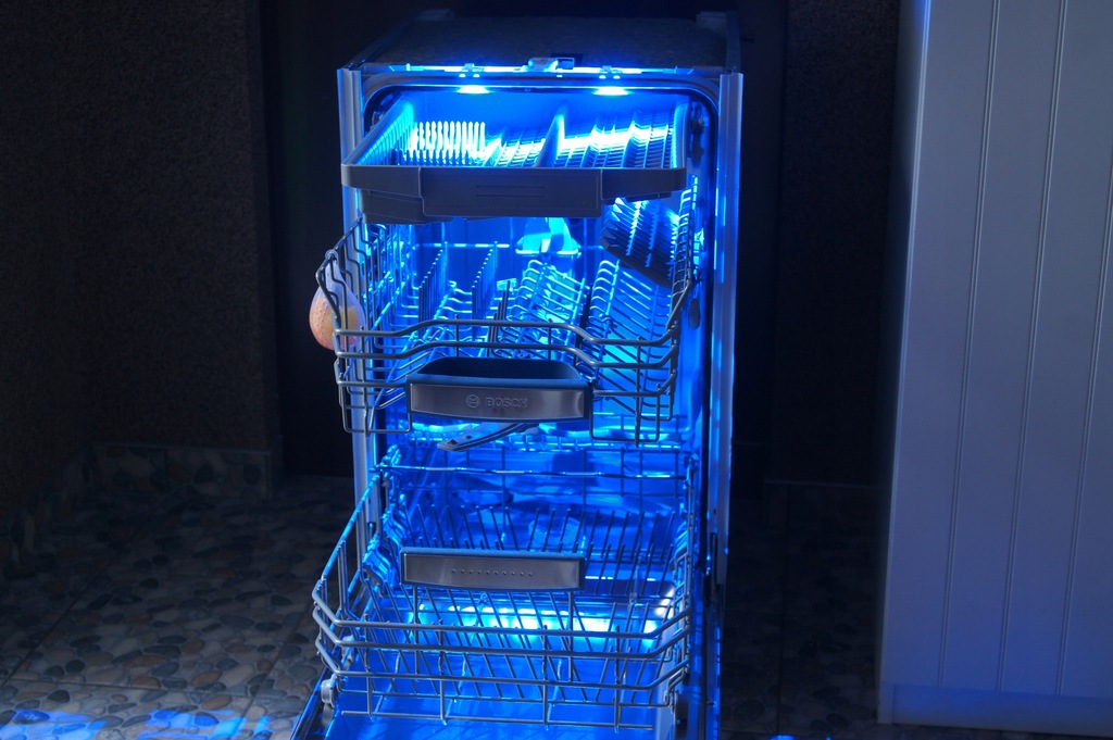 BOSCH Zmywarka 45cm 3 KOSZE INOX TimeLight LED 8678370097 oficjalne