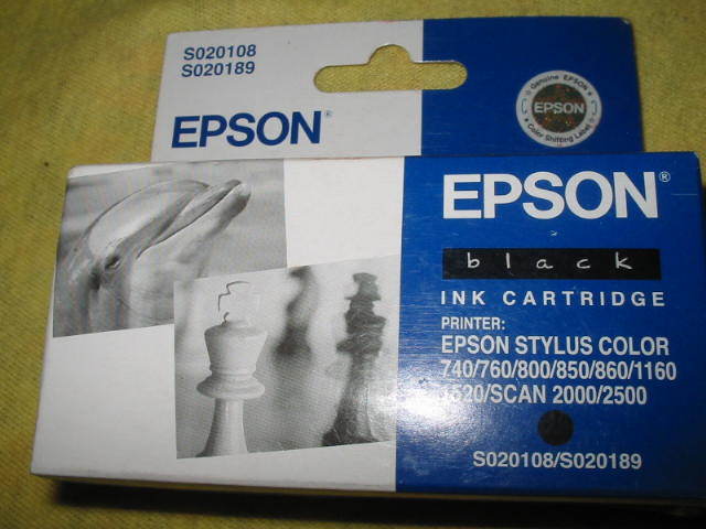 nowy oryginalny tusz EPSON stylus color