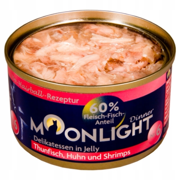 Moonlight Dinner Nr6 tuńczyk kurczak krewetki 80g
