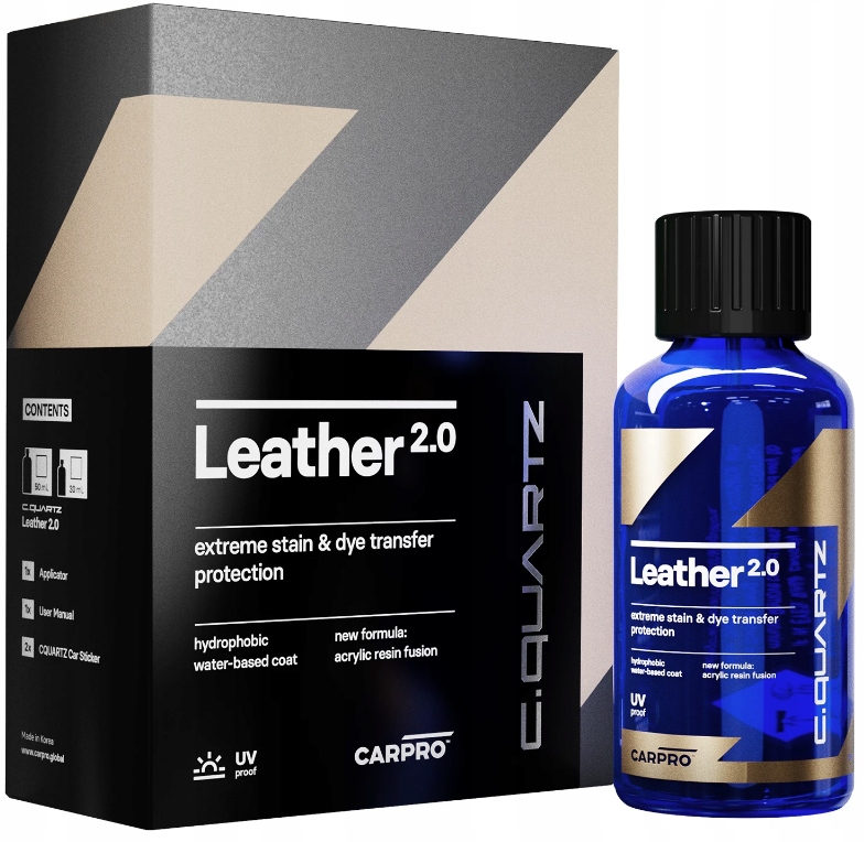 CarPro CQuartz Leather 2.0 50ml