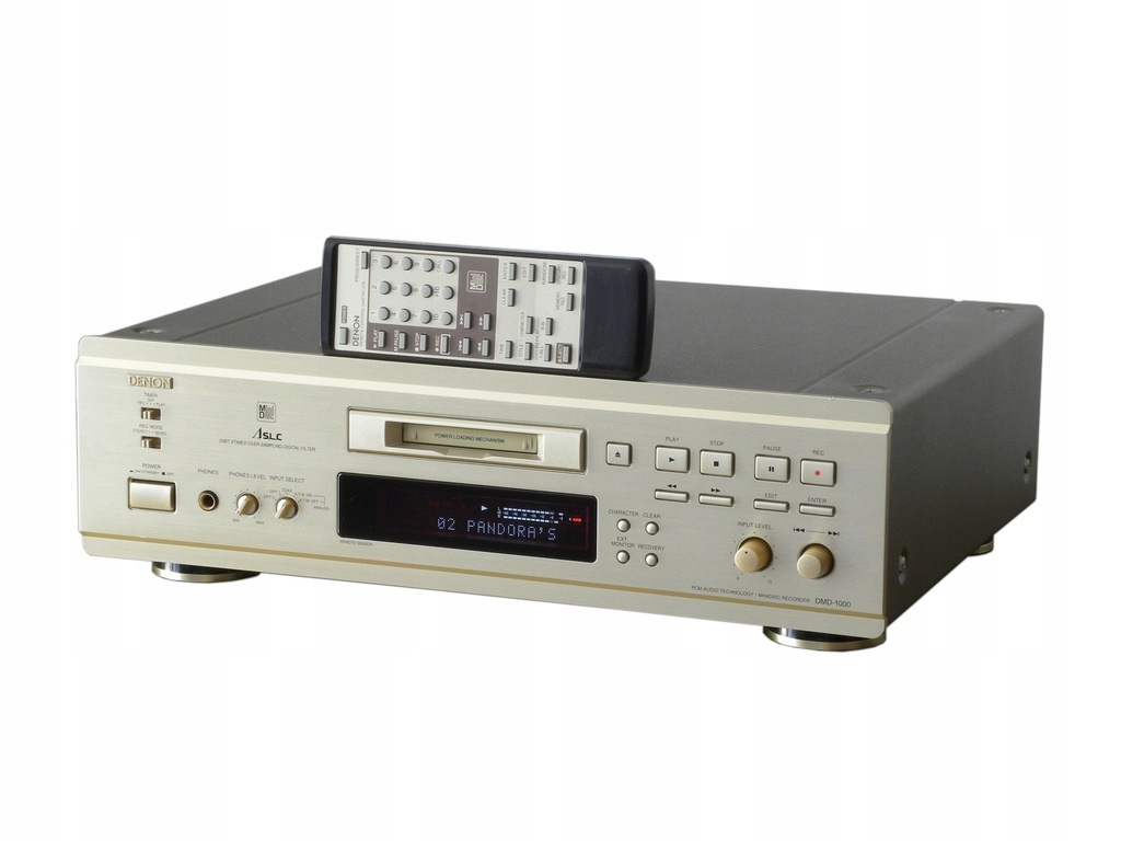 DENON DMD1000 piękny i solidny minidisc 8378934141 oficjalne