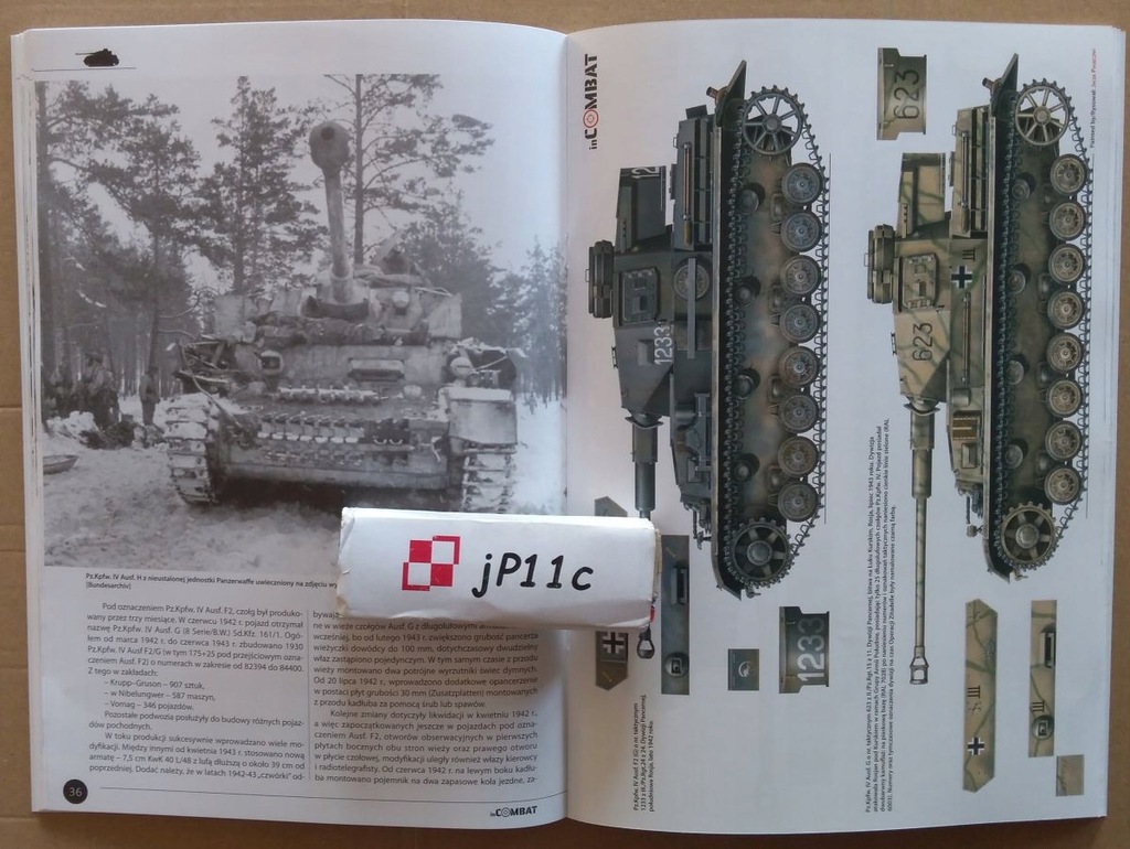 Купить PzKpfw IV Ausf.G/H/J — в БОЕВОМ Kagero PL + декали: отзывы, фото, характеристики в интерне-магазине Aredi.ru