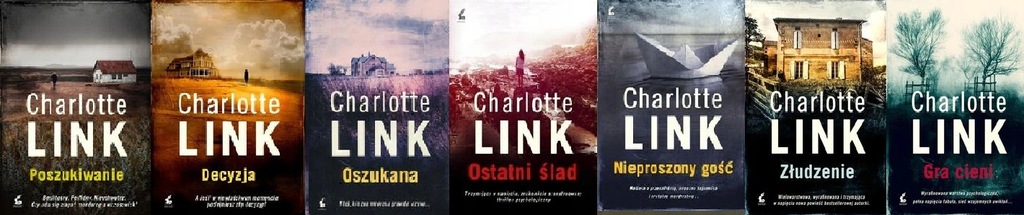 Poszukiwanie Charlotte Link pakiet 7 książek