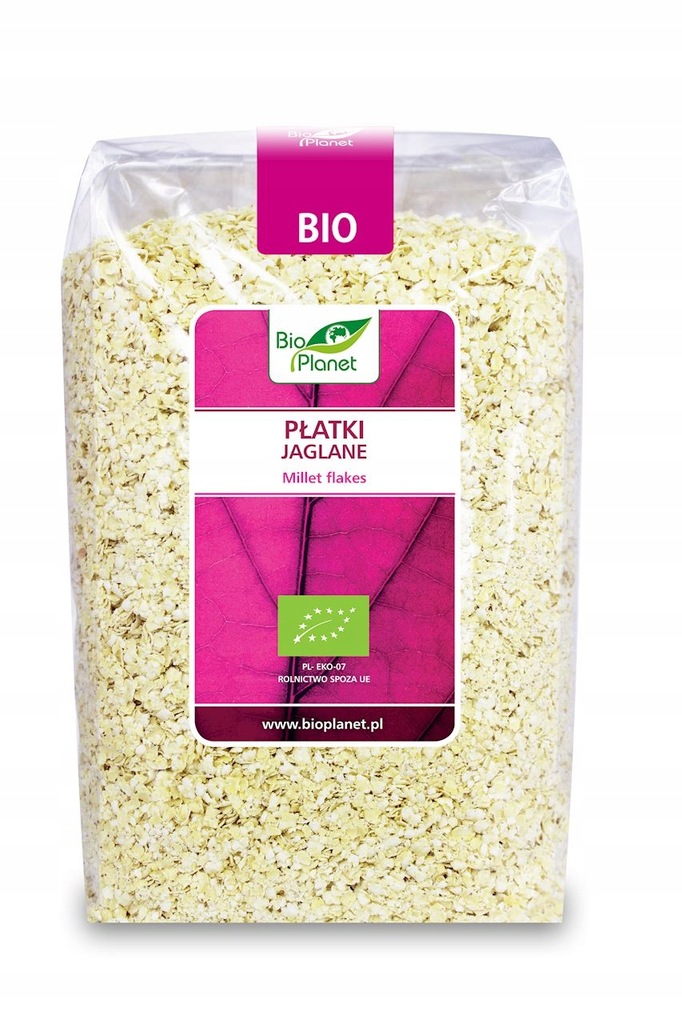 BIO PLANET Płatki jaglane BIO 600g