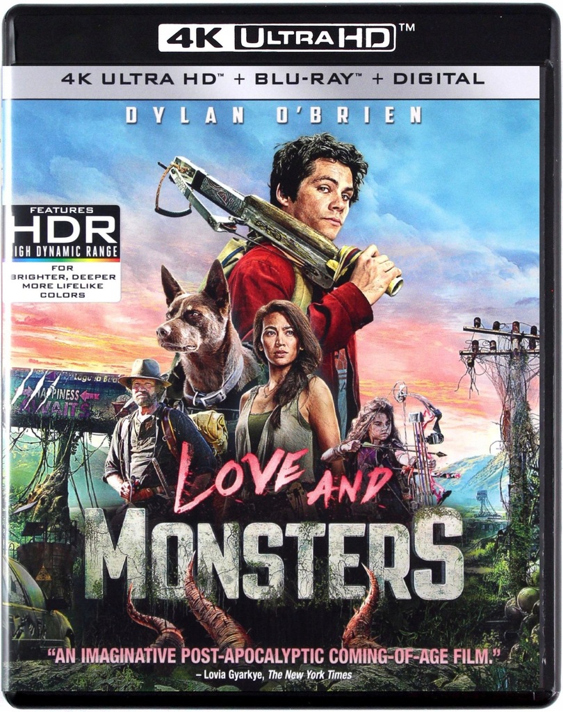 LOVE AND MONSTERS (MIŁOŚĆ I POTWORY) BLU-RAY 4K+BL