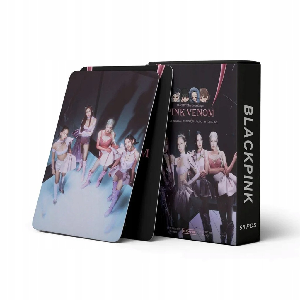 Blackpink Photocards Lomo Pink Venom