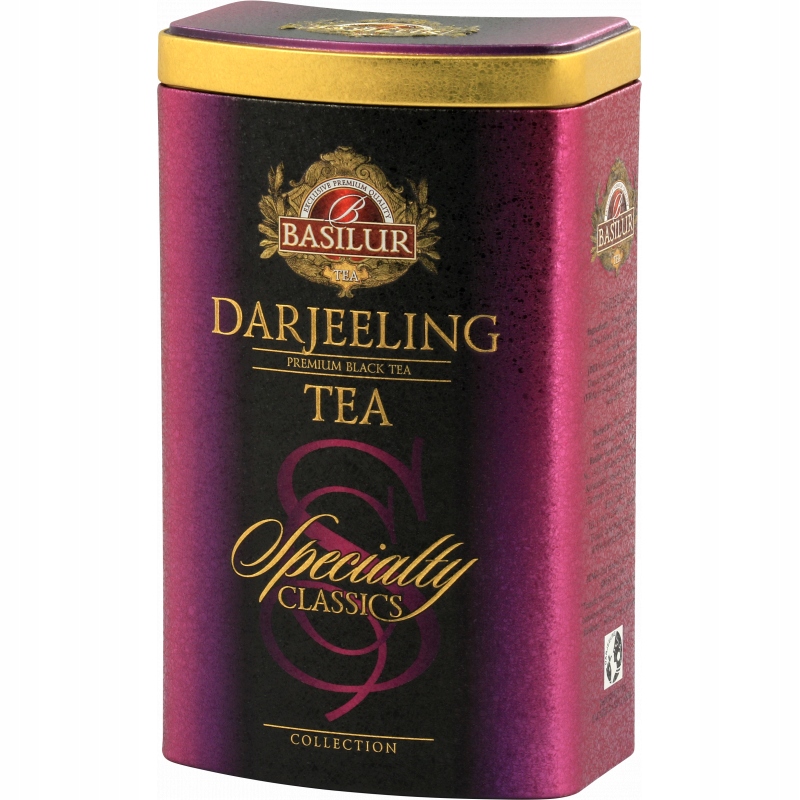 Basilur Herbata czarna liściasta Darjeeling puszka 100 g