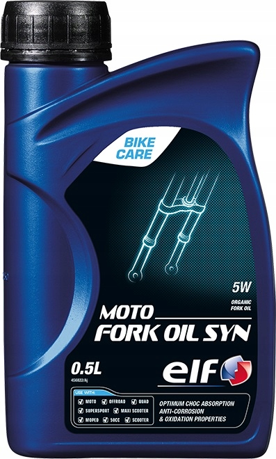 Olej ELF 5W Moto Fork do amortyzatorów 500ml