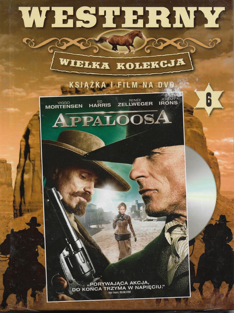 APPALOOSA - DVD Western, nowy, 111 min.