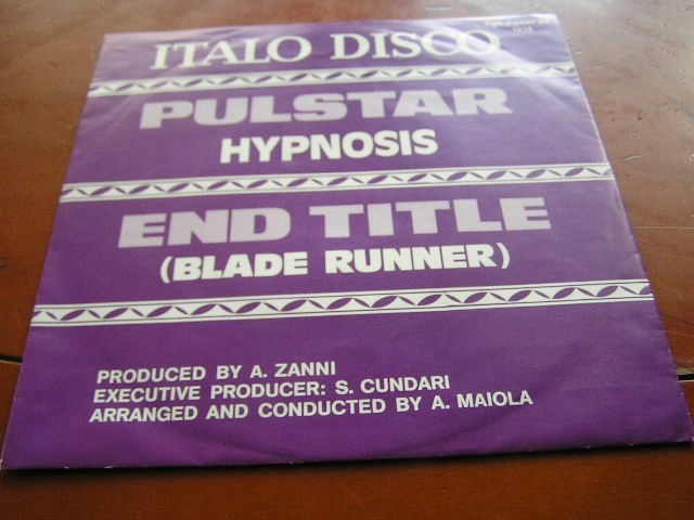 Hypnosis - Pulstar / End Title (ITALO DISCO)