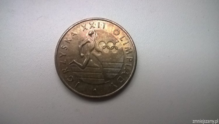 Moneta 20zł - Igrzyska XXII Olimpiady