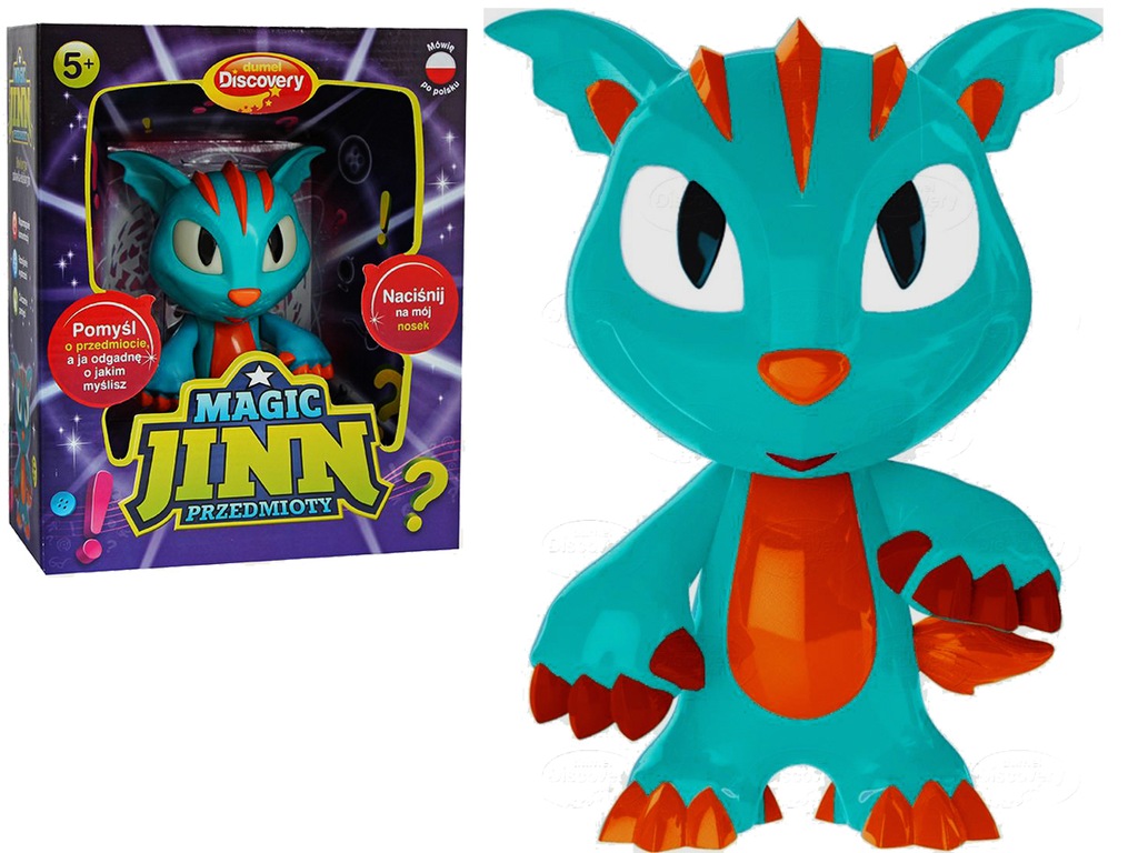 u DUMEL MAGIC JINN DISCOVERY CZYTA W MYŚLACH ZGADUJE POLSKI PRZEDMIOTY