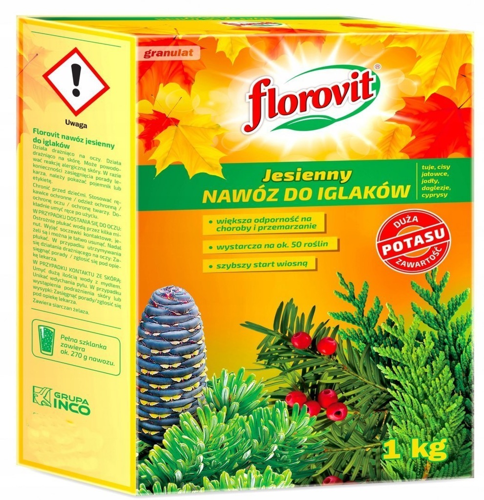 Nawóz Jesień Iglak 1kg Florovit