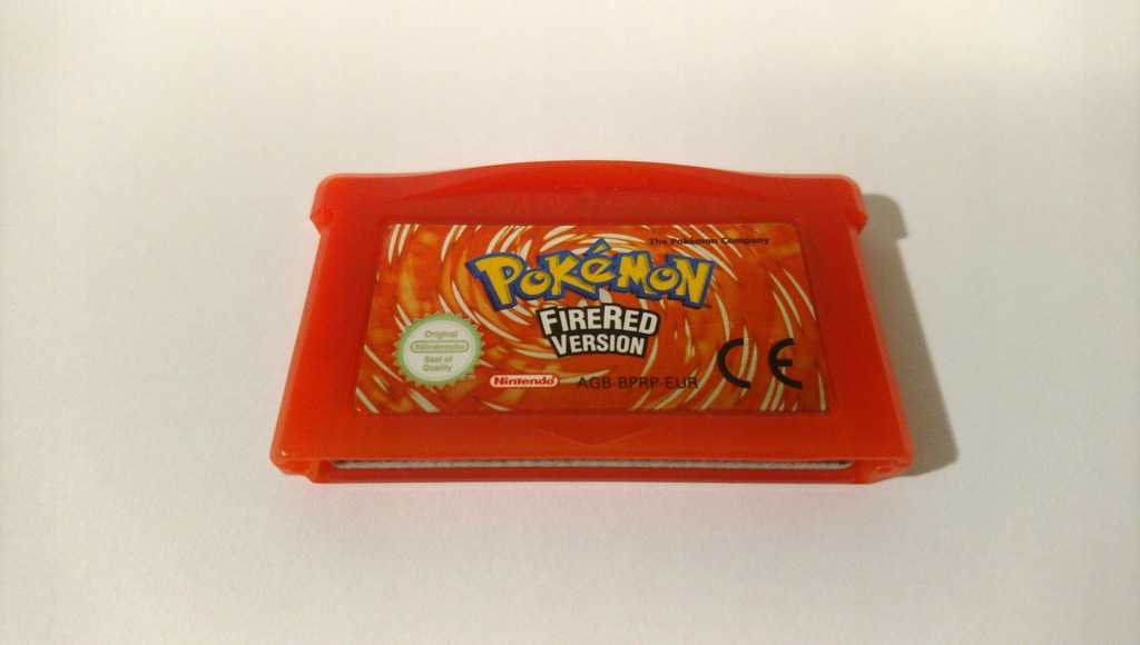 Gra Pokemon Fire Red Nintendo Game Boy Advance GBA EUR