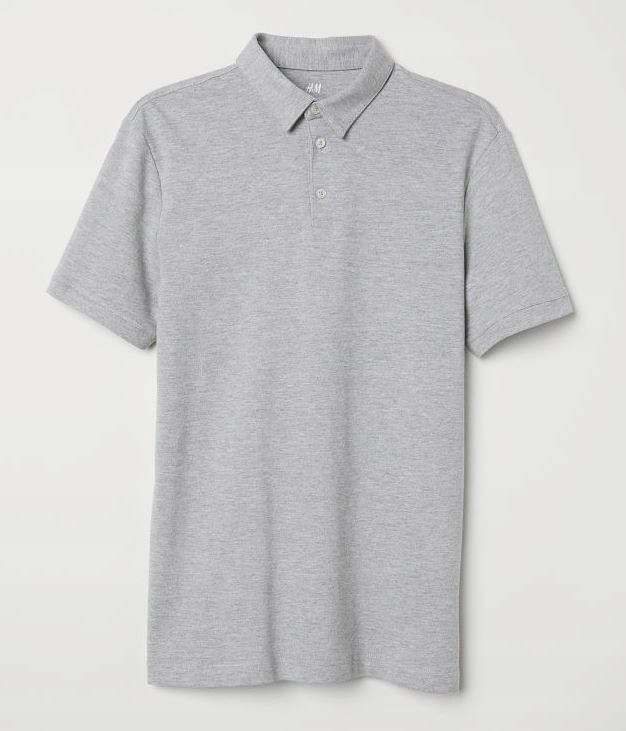 H&M Gatunkowa Koszulka POLO M Slim Fit