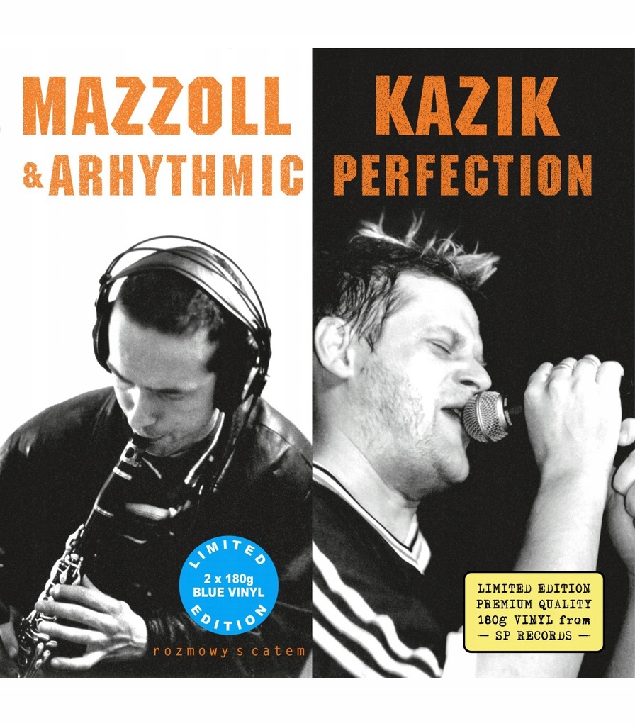 Mazzoll Kazik & Arhythmic Perfection - ROZMOWY S CATEM lim. ed. Blue Vinyl