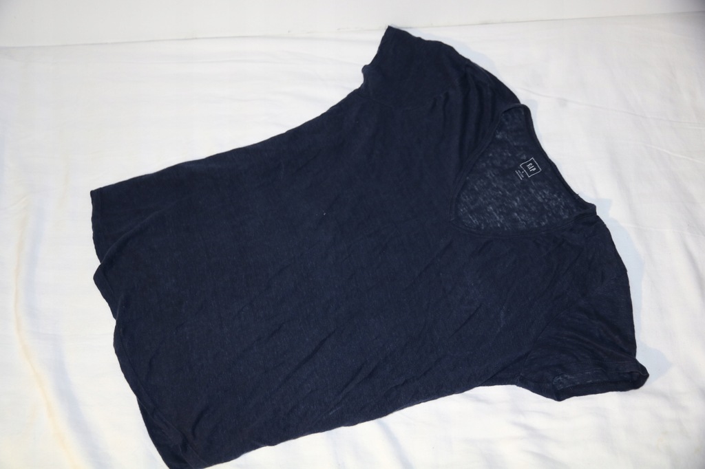 GAP GRANATOWY T-SHIRT ROZMIAR S