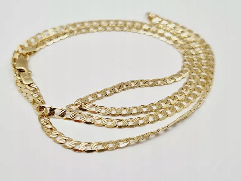 ZŁOTY ŁAŃCUCH ŁANCUSZEK 585 WAGA 6,70G DŁUGOŚĆ: 49,5CM