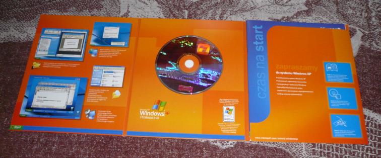 ORYGINALNY Windows XP Professional BOX SP2 POLSKI 