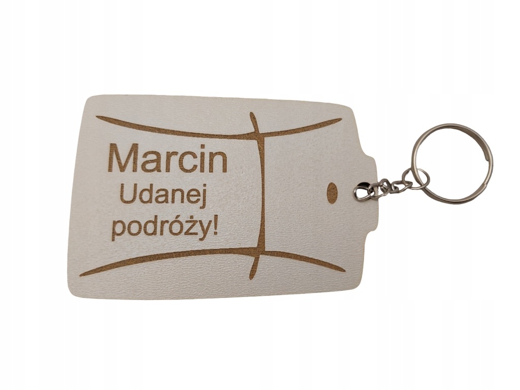 IDENTYFIKATOR NA WALIZKĘ ZAWIESZKA PLECAK BIAŁY