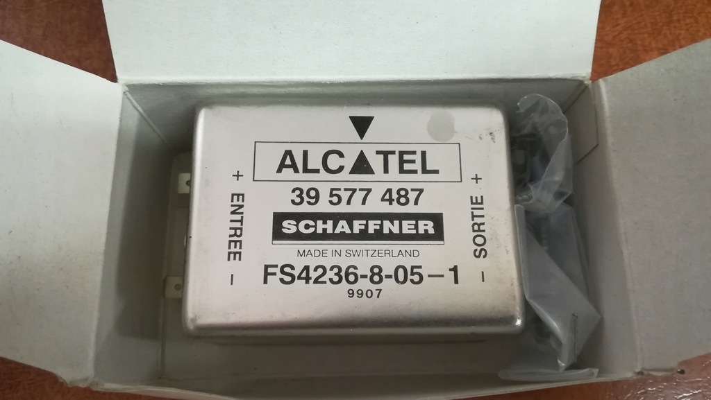 Filtr przeciwzakłóceniowy Alcatel Schaffner