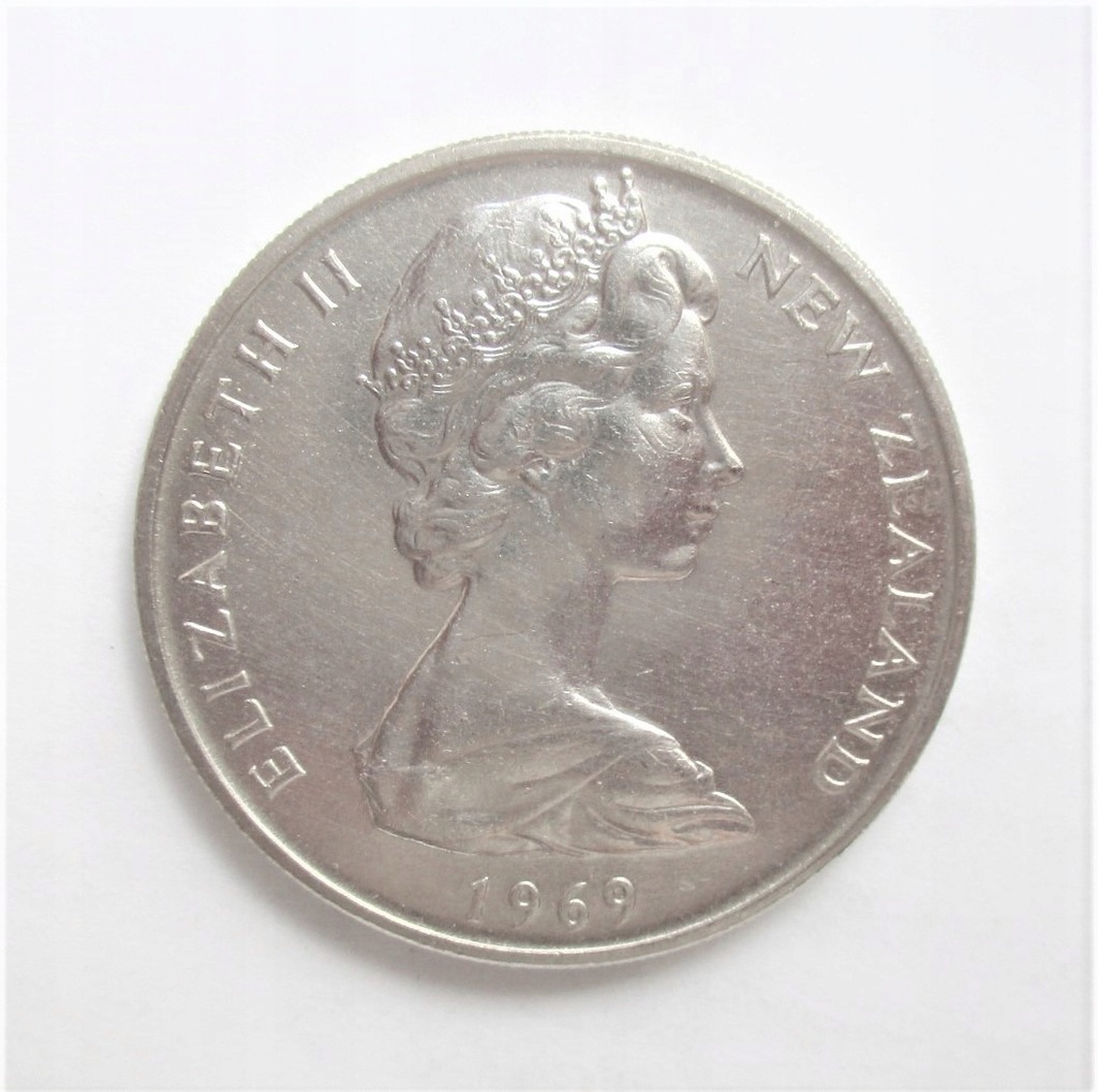 20 Centów 1969 r. Nowa Zelandia