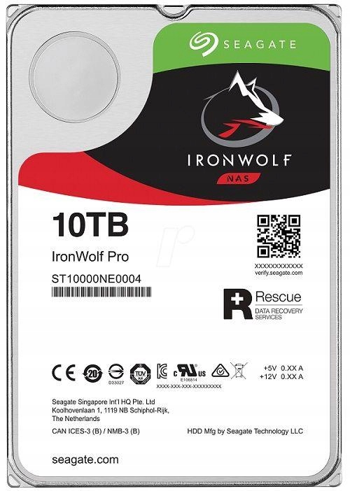 Dysk SEAGATE IronWolf PRO 10TB ST10000NE0004