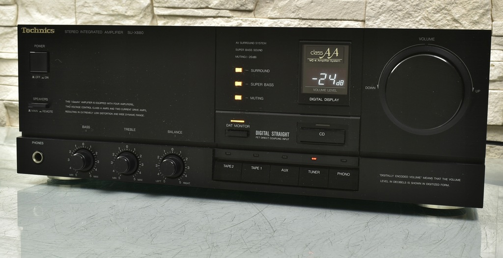 Technics SU-X880 Wzmacniacz stereo - 12219580654 - oficjalne