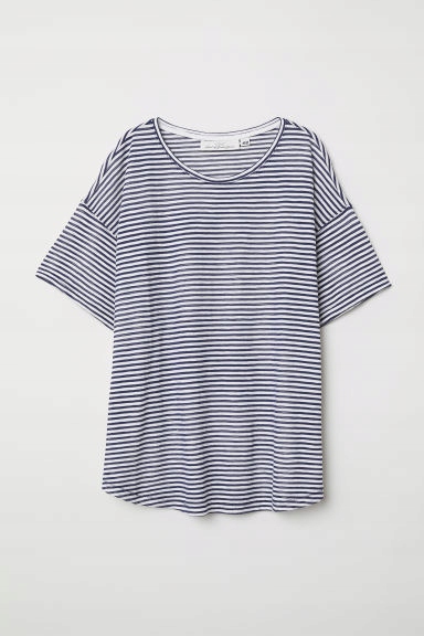 H&M, 42/XL, bawełniany t-shirt