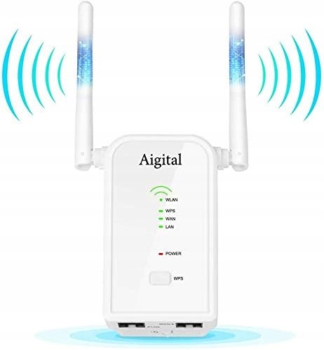 Wzmacniacz sygnału Wi-Fi WODGREAT WLAN AC1200 DUAL BAND 2.4G 5G 1200Mpbs