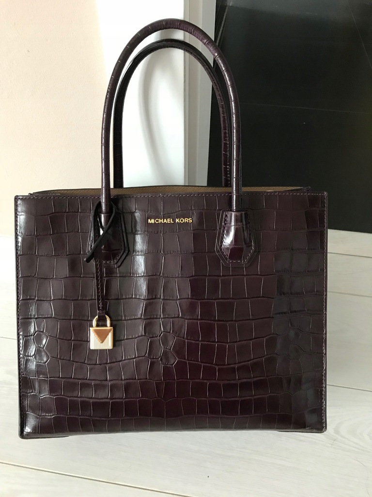 Michael Kors torba ciemny fiolet oryginalna