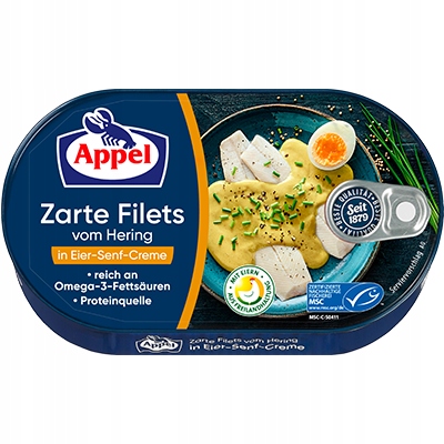 APPEL ZARTE FILETS 200 G FILET ŚLEDZIOWY W SOSIE