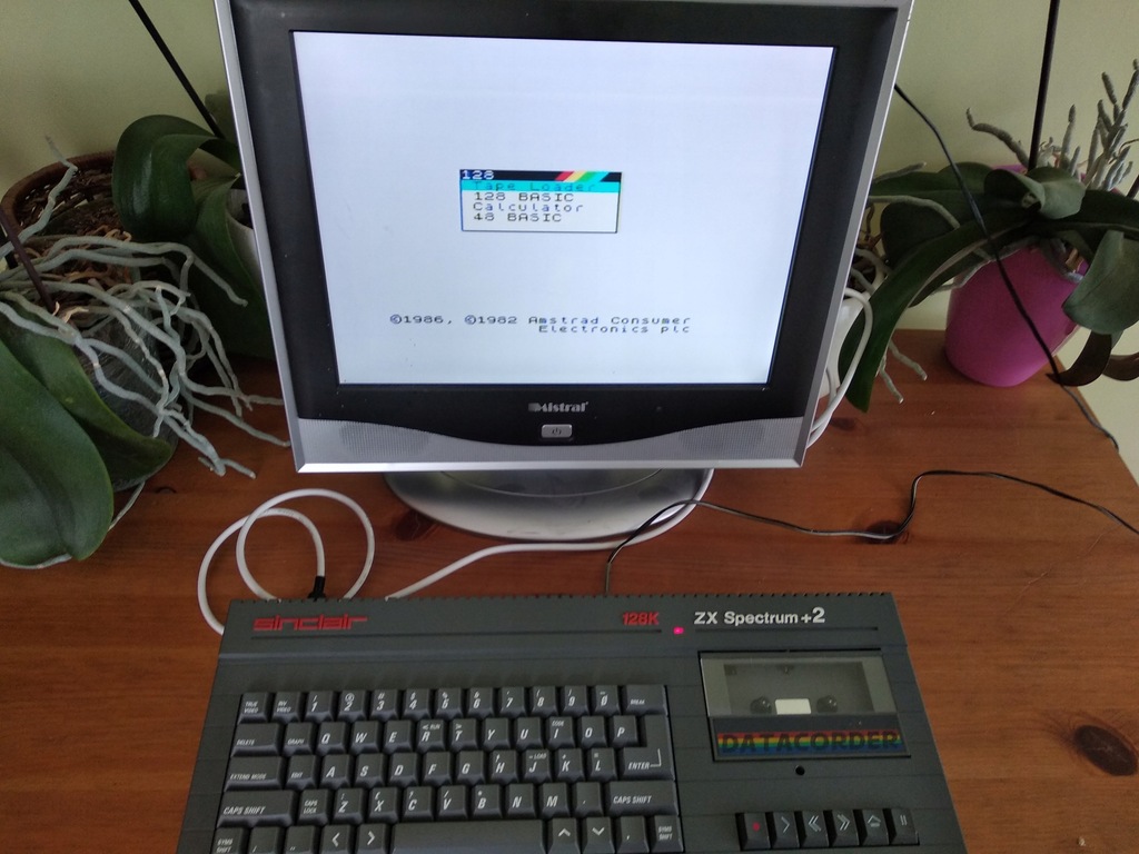 ZX Spectrum +2 SZARY